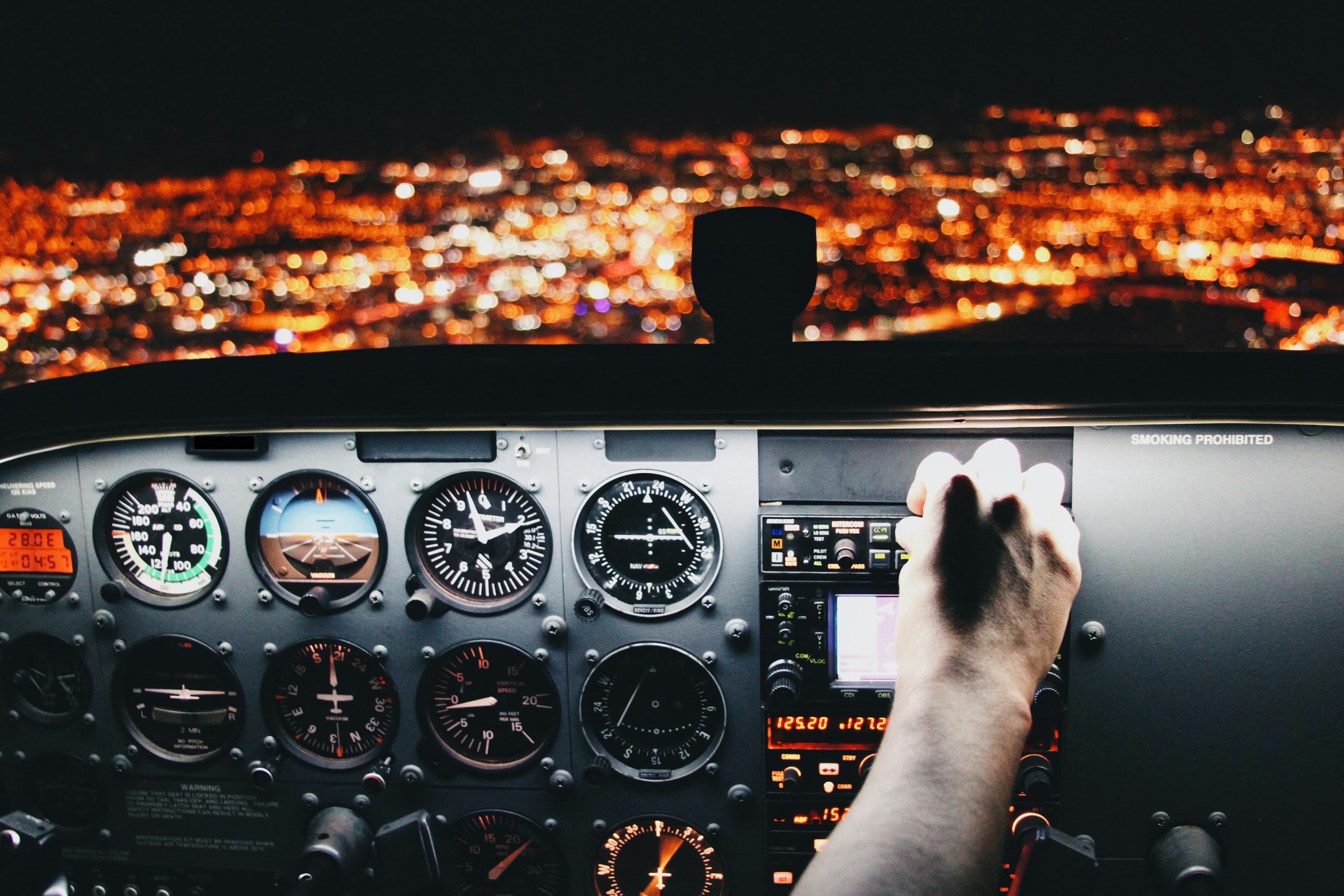 Mixed-reality cockpit view through the Varjo XR-4